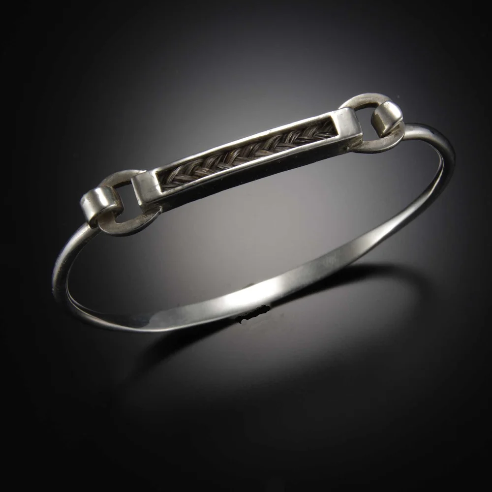 Horse Hair Spring Cuff — Rachel's Jewelry