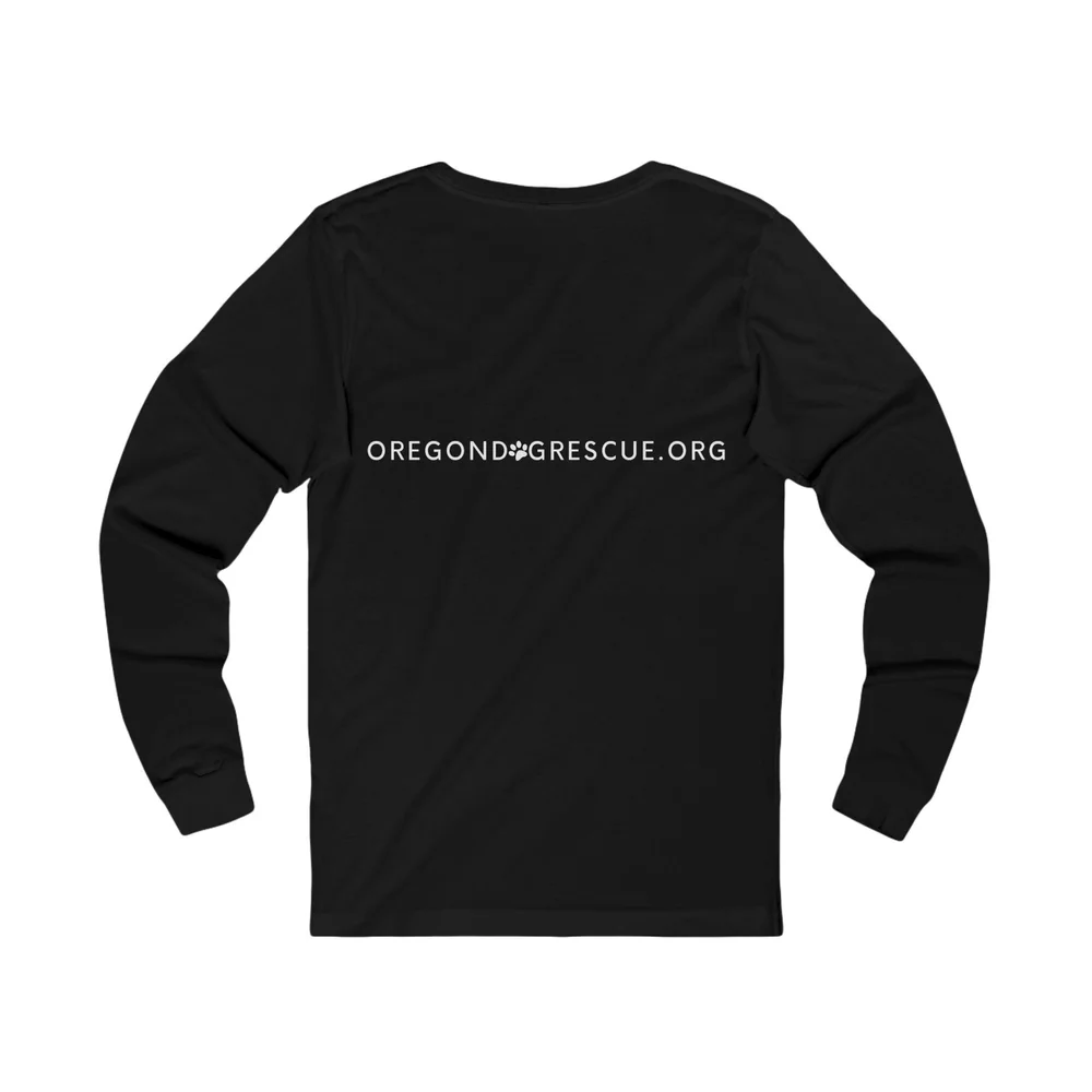 Unisex Jersey Long Sleeve Tee — Oregon Dog Rescue