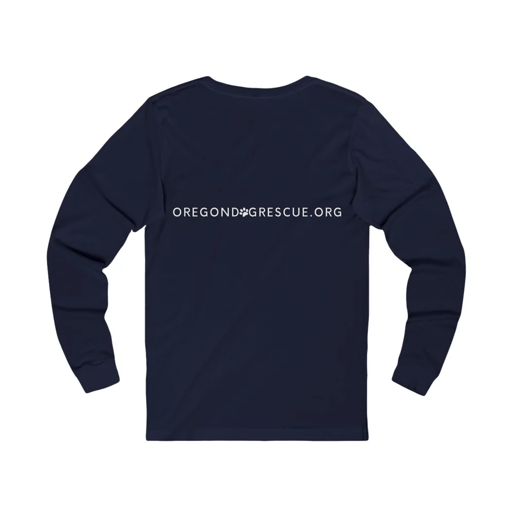 Unisex Jersey Long Sleeve Tee — Oregon Dog Rescue