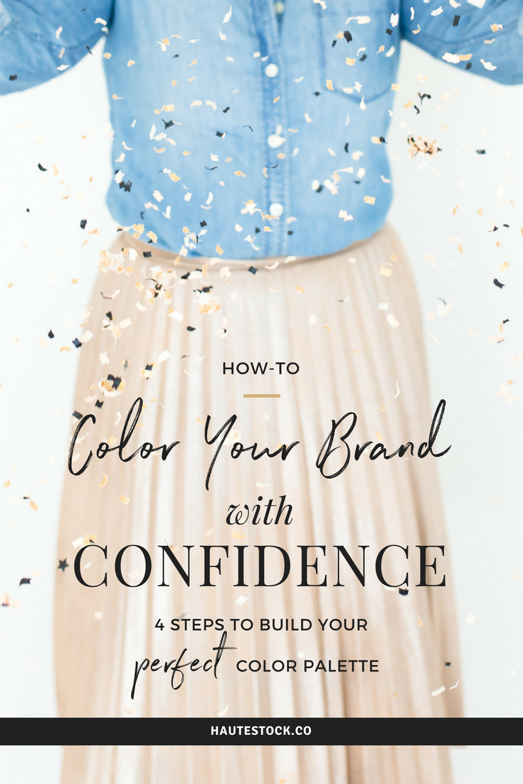 Learn how to master one of the trickier aspects of being a business owner - Brand Colors! Click here to see How-to Color Your Brand with Confidence - 4 Steps to Build Your Perfect Color Palette!