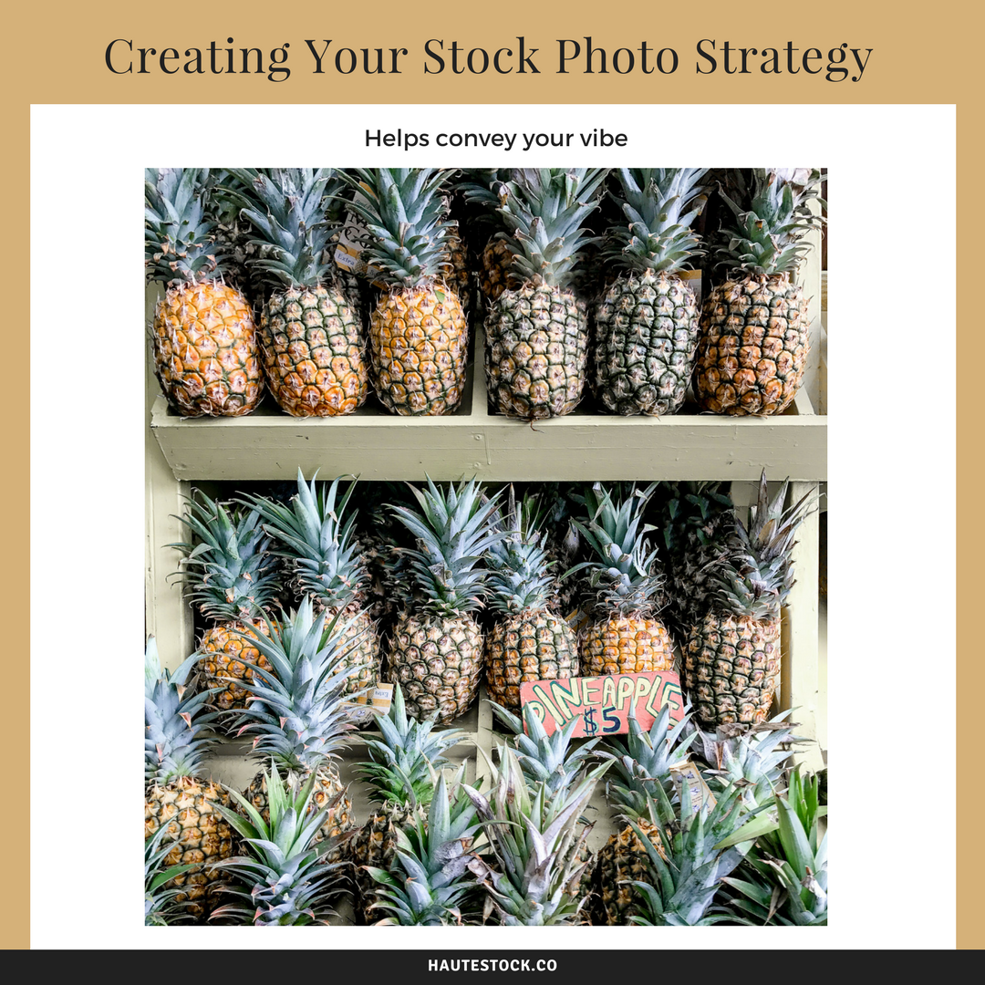 Your Vibe - How to create a stock photo strategy by using photos that look like they could be a part of your personal collection and fits with your personality. For more useful tips, Click to read the full article!