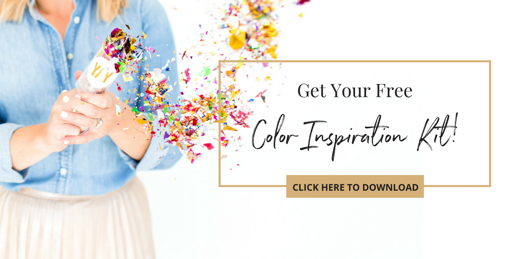 Branding color tips and suggestions from Haute Stock! Click here to download your free color inspiration kit!