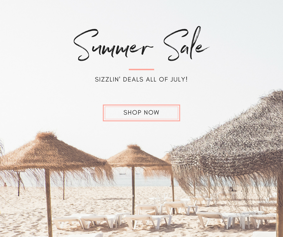 Haute Stock Photography Summer Promotional Graphics Examples - How to create graphics for your summer ads and promotions that sell!
