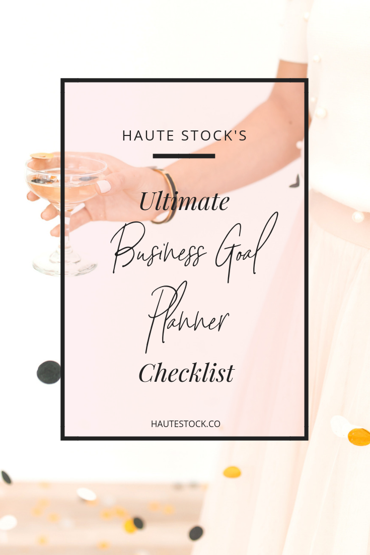 Example of checklist/workbook cover graphic from Haute Stock.