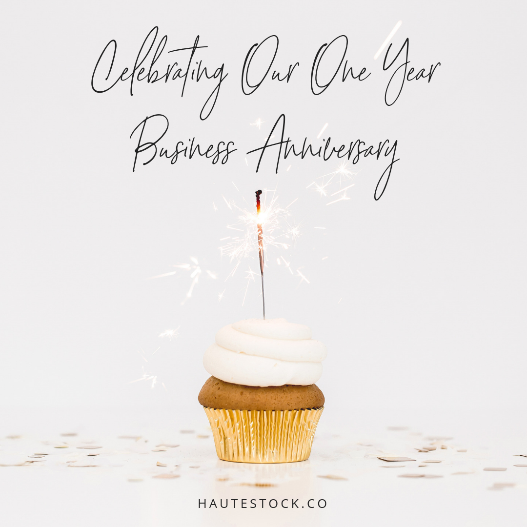 Use celebration styled stock images to announce your birthday or business anniversary! It's a fun way to share important milestones with your followers! Example from the Celebrate Collection by Haute Stock. Click the post for more ideas on how to us…