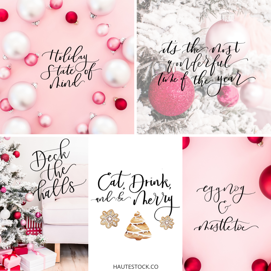 Hand lettering by Sarah, of The Simple Flourish, for Haute Stock's November InstaQuotes Collection.png