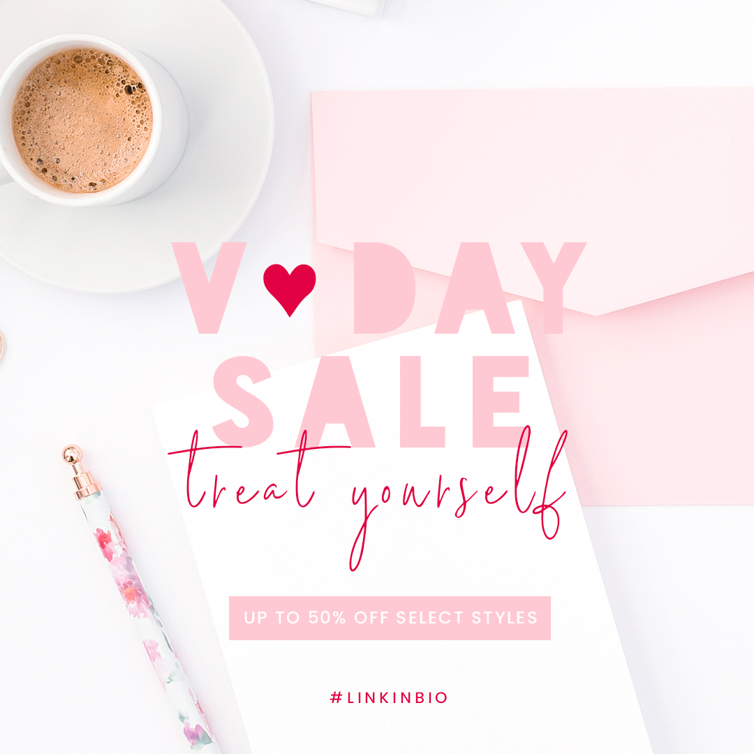 All your Valentine's Day graphic design inspo! Get inspired with Haute Stock's 15 different ways to use Haute Stock images to create on brand graphics!