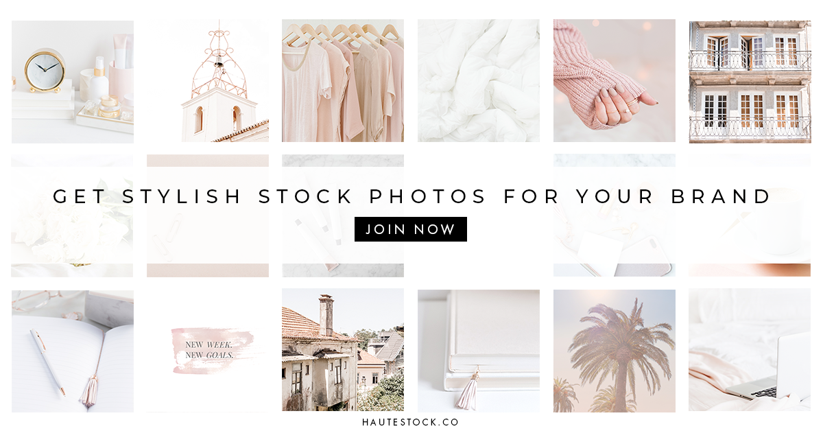 High-quality styled stock photos for female entrepreneurs, bloggers and creative business owners from Haute Stock.