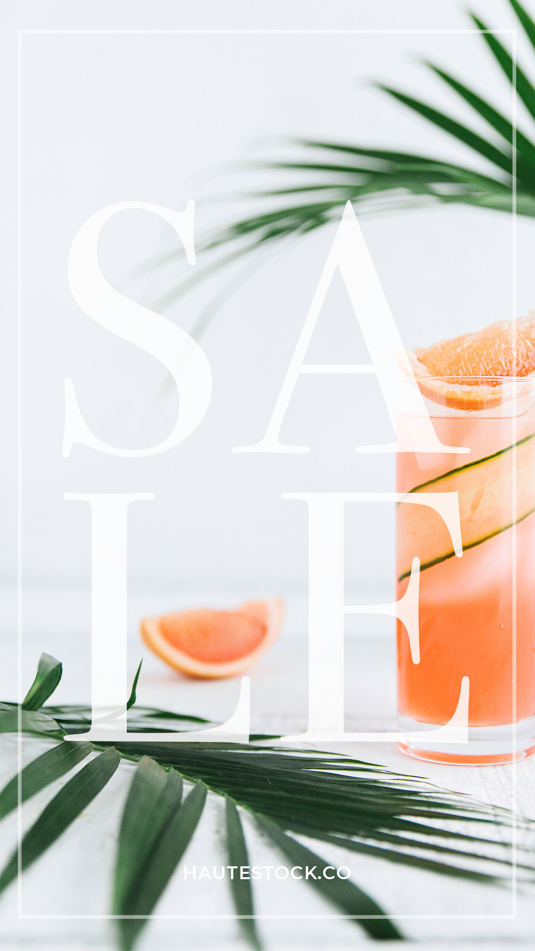 Tropical summer stock photos that are perfect to create sales graphics that help you pull together a professional looking marketing campaign.  Use Haute Stock photos  to easily create sales graphics that convert!