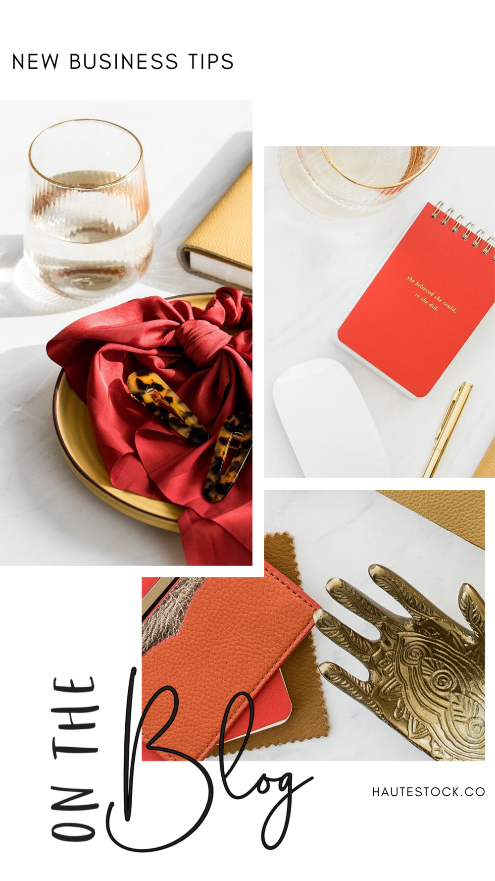 Create seasonal instagram story graphics that are bold and gorgeous with Haute Stock's Saffron Flame Collection for women entrepreneurs. Click to read the whole blog post!