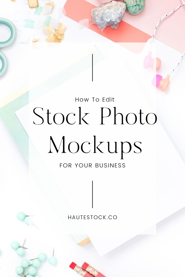 How to Edit Stock Photo Mockups
