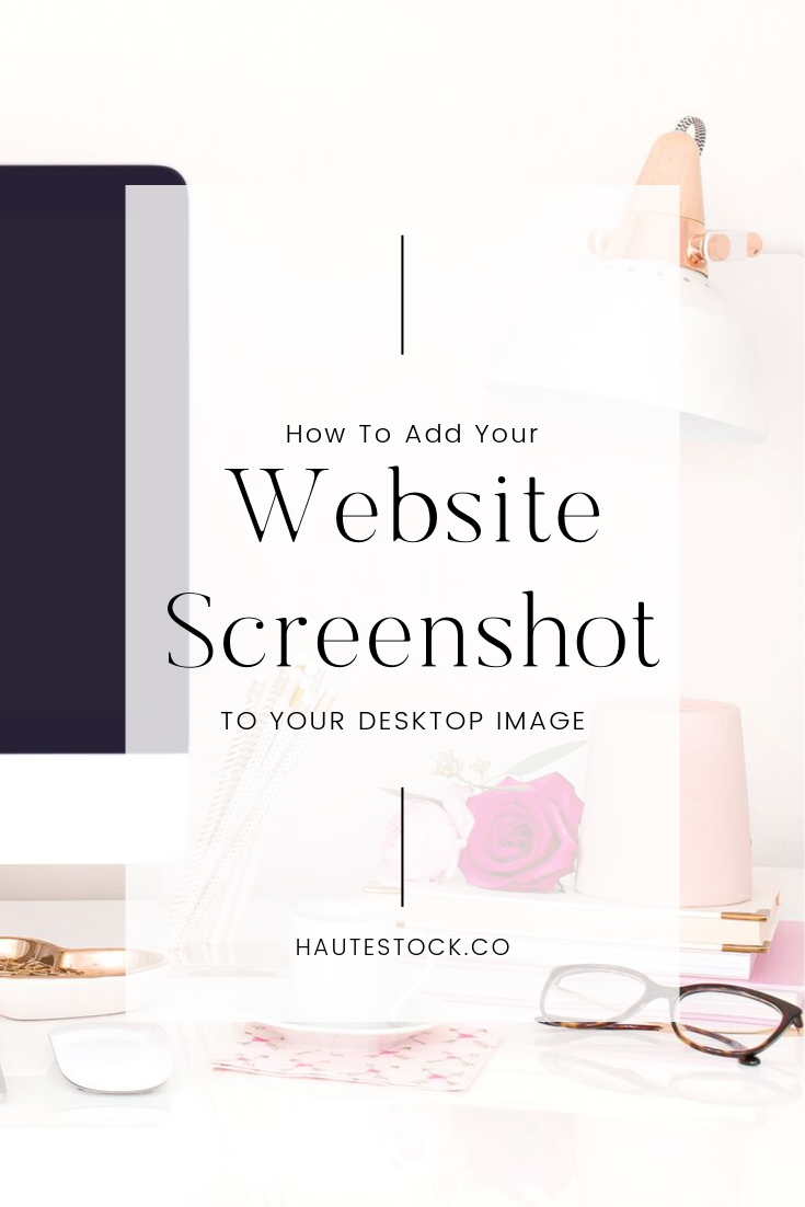 Video Tutorial: Add Your Website Screenshot to a Stock Photo Mockup