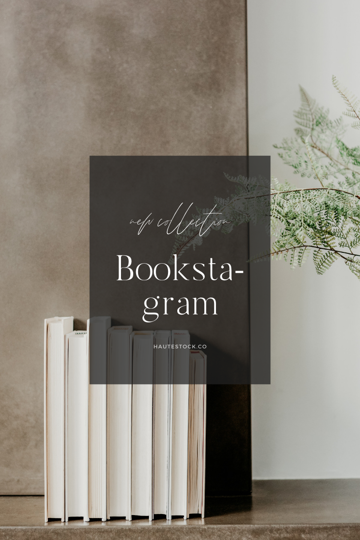 Bookstagram collection from Haute Stock features a cozy autumn afternoon reading with good books and self-care.
