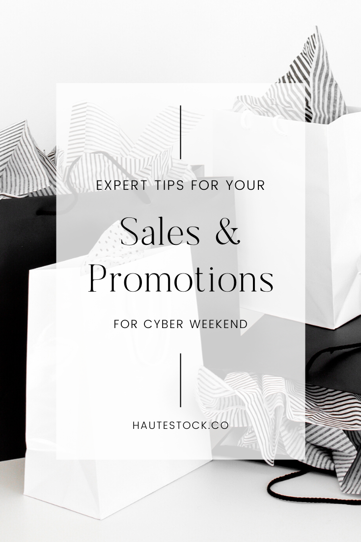 Expert business tips & tricks for your sales and promotions for Black Friday, Cyber Monday and Small Business Saturday!