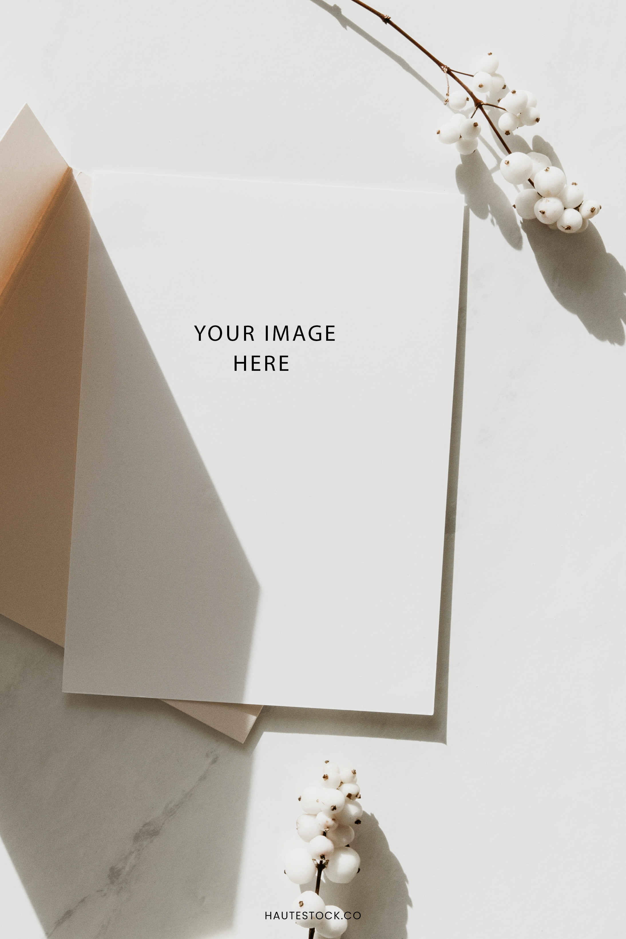 Learn how to use holiday styled stock photography to create graphics to create tech or stationery mockups for your business!