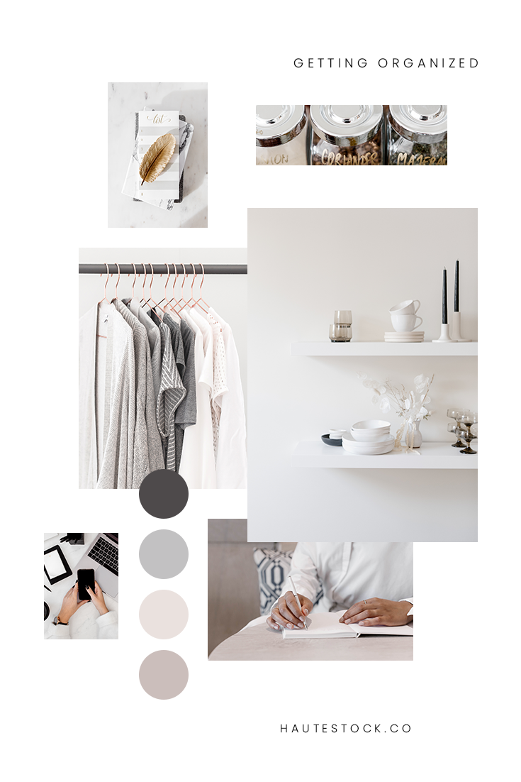 How to organize your business stock photos. Organize your home stock photos from Haute Stock. Organize your clothes and wardrobe from Haute Stock.
