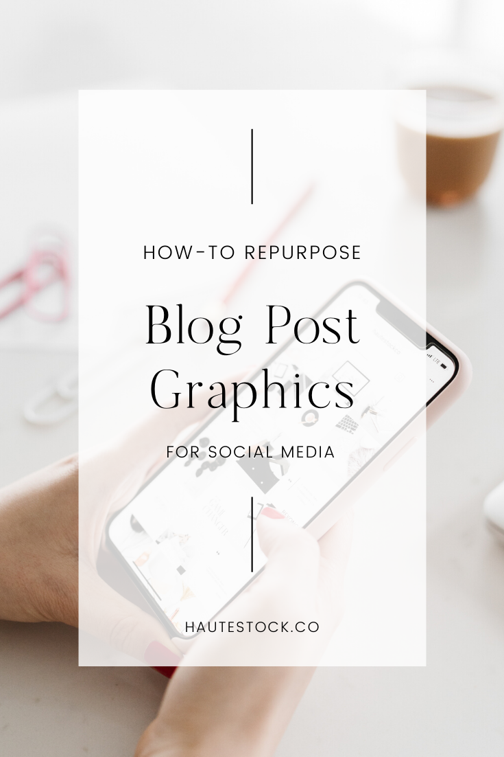 In this blog post we'll show you how you can repurpose your blog post graphics for social media. Take your blog posts and create graphics for Instagram, Facebook, Twitter, Pinterest easily and without a lot of effort. Maximize your blog post marketi…