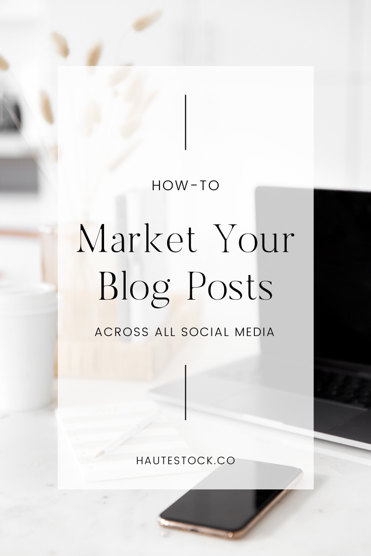 Learn how to market your blog posts across all social media platforms by repurposing your blog post graphics using Canva resize and post to Instagram, Facebook, Twitter, and Pinterest.
