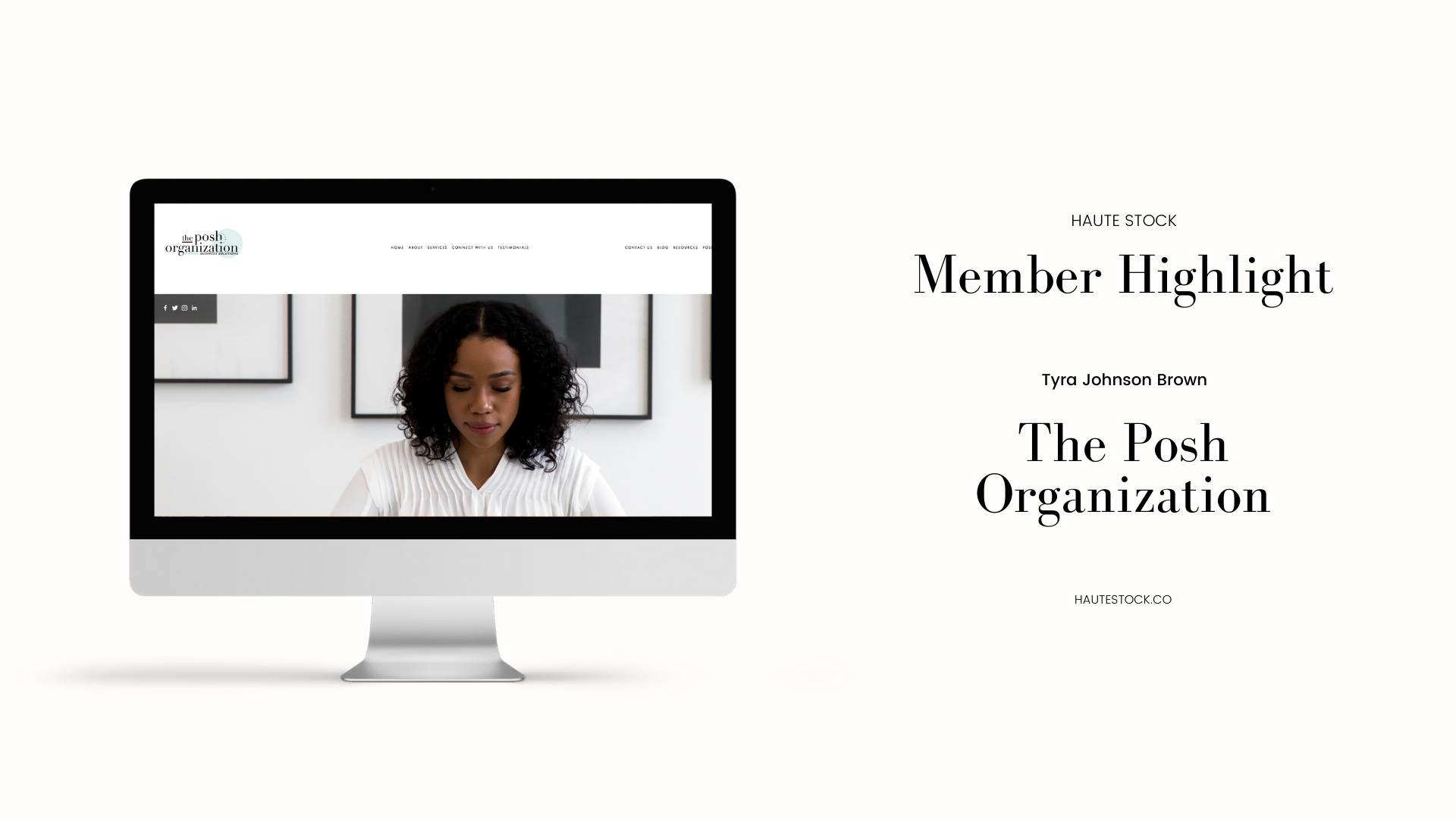 Haute Stock Member Feature of The Post Organization, led by CEO and Founder Tyra Johnson Brown. Learn more about Tyra and her story of entrepreneurship!