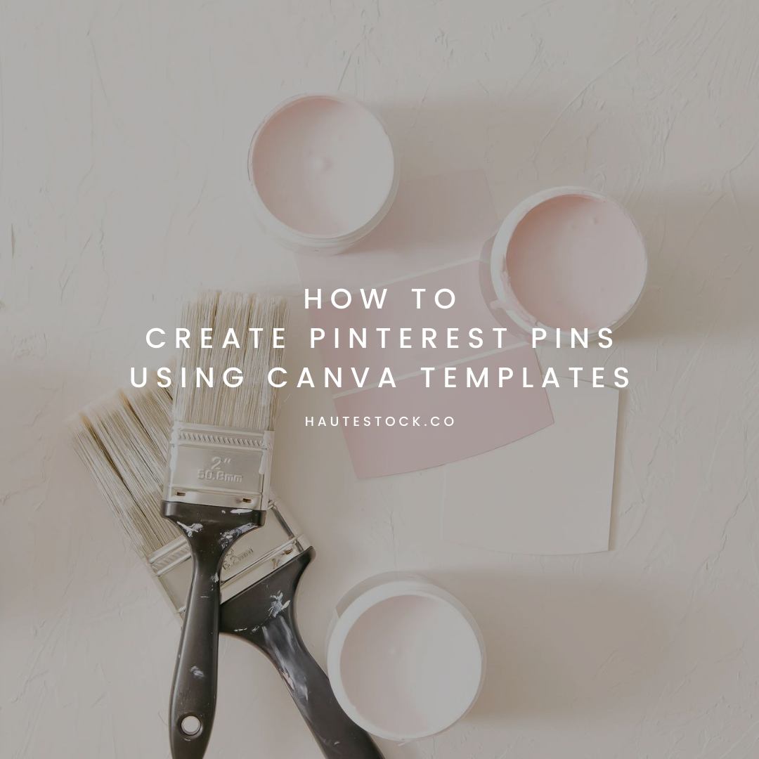 In this blog post tutorial you'll learn how to create Pinterest pins using Canva templates from Haute Stock. Learn how to edit designs in Canva to create templates that you can post on Pinterest to promote your blog posts and website graphics. Click…