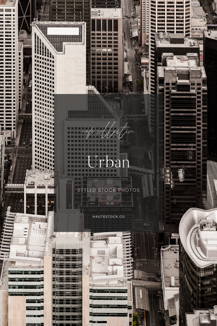 Fun, modern, urban cityscape styled stock photos for female entrepreneurs from Haute Stock.