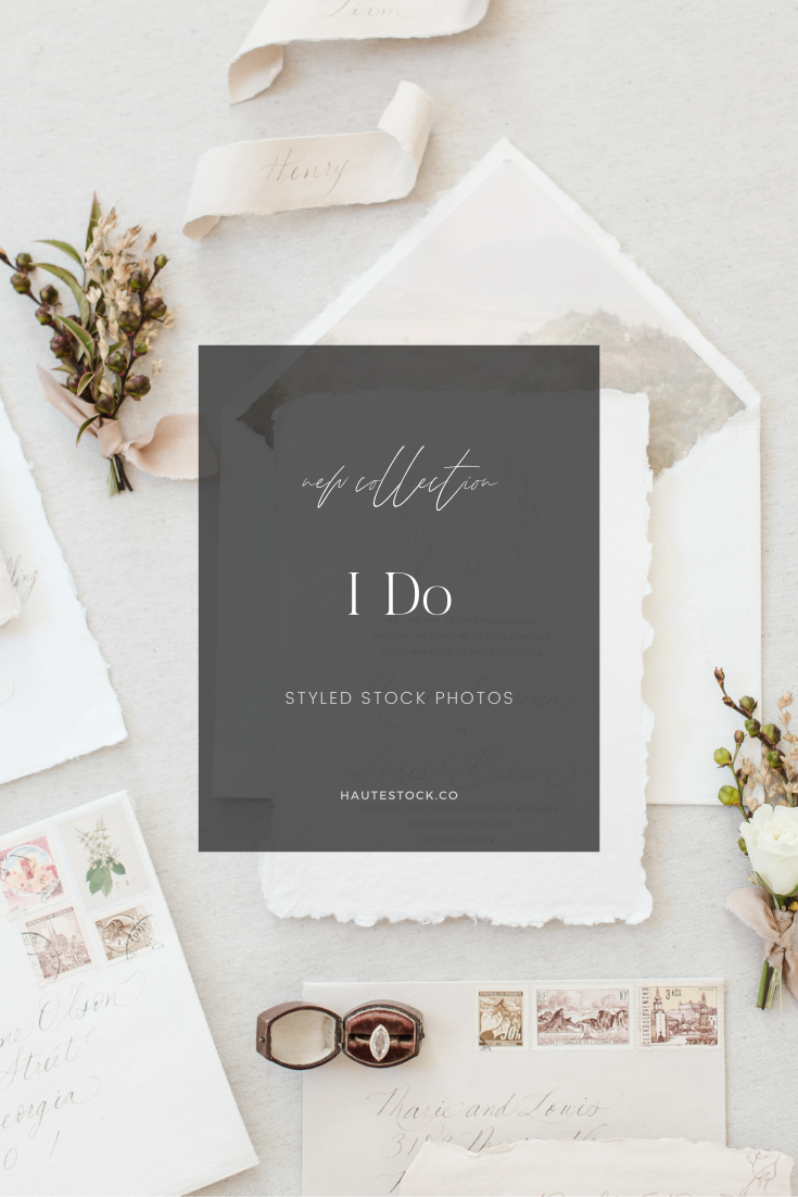 Wedding & stationery styled stock photography for event planners, product makers, and female entrepreneurs.