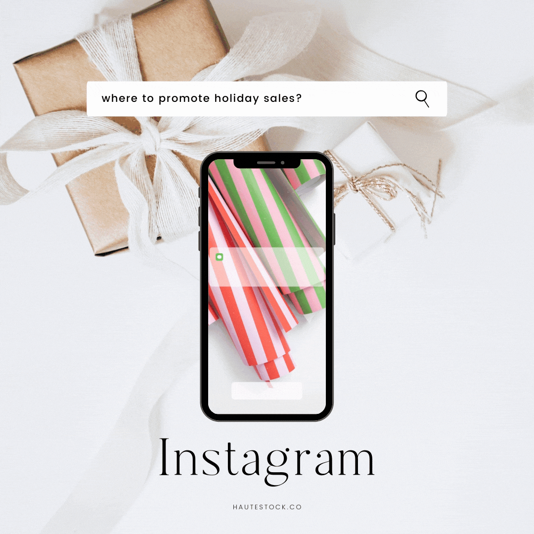 How to promote your holiday sales on Instagram. Make sure you post about your holiday and Black Friday sales on Instagram. Click to find out where you should post.