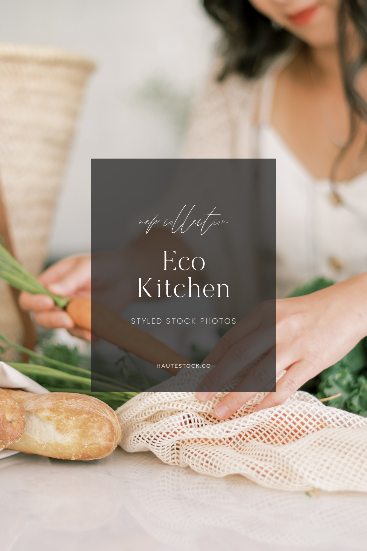Eco friendly, clean, holistic, healthy food & kitchen lifestyle stock photography from Haute Stock.