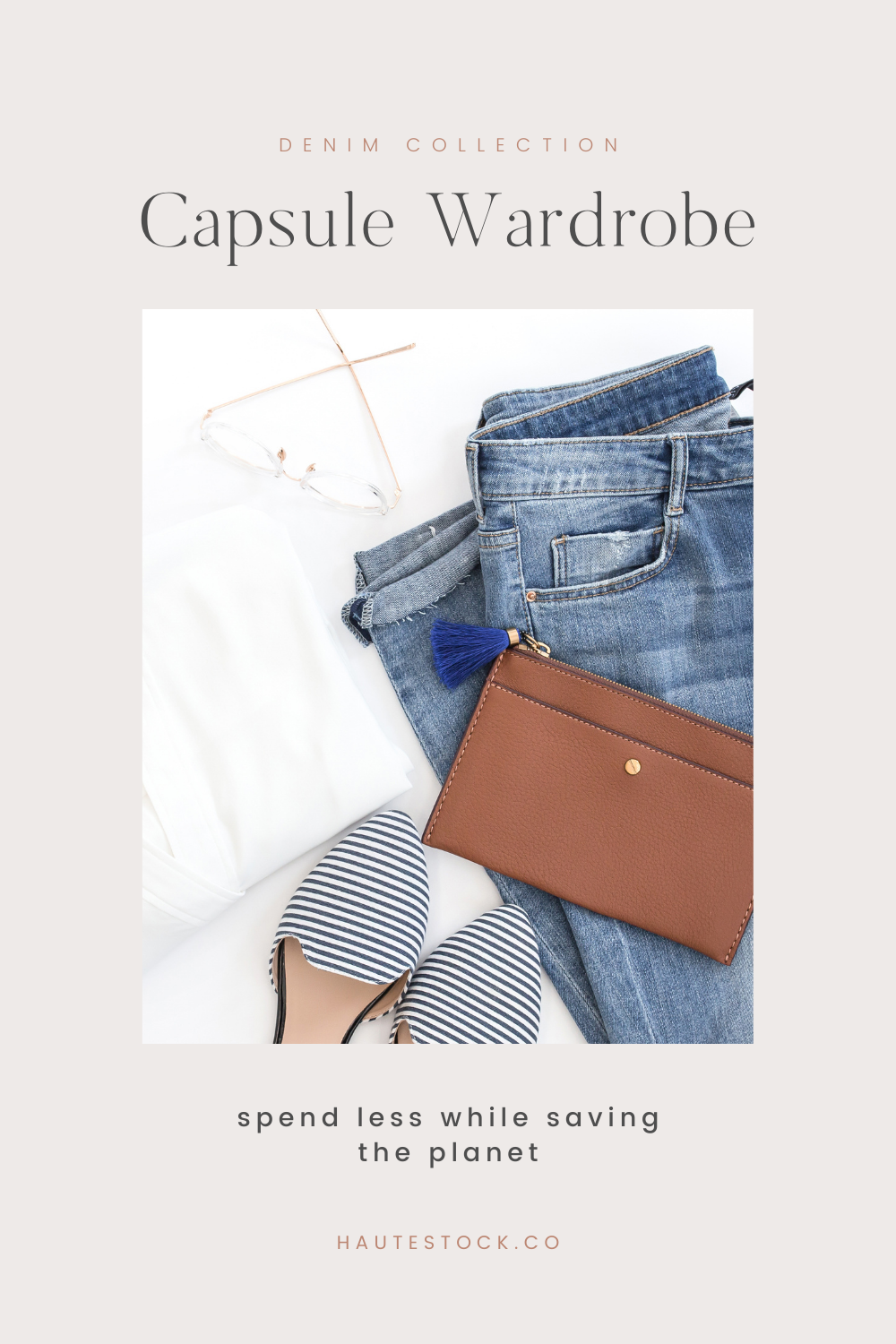 Capsule wardrobe stock photos from Haute Stock. Beauty stock images. Fashion stock photos. Clothing stock images from Haute Stock.