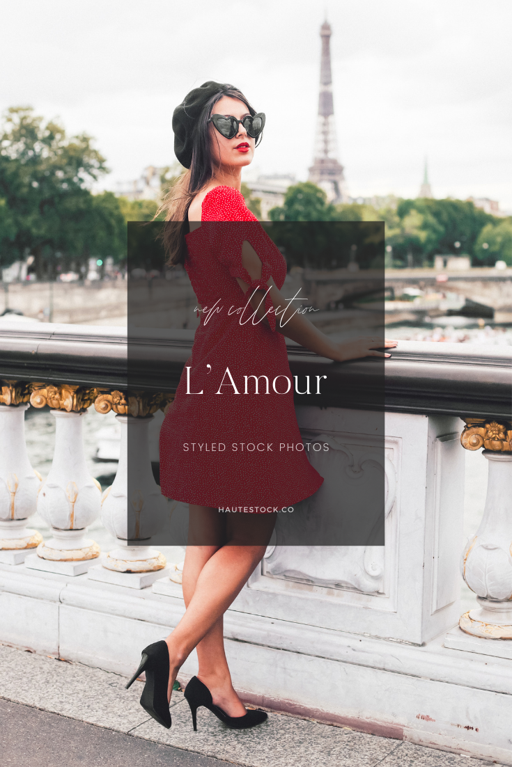 Romantic lifestyle valentine's images featuring Paris.