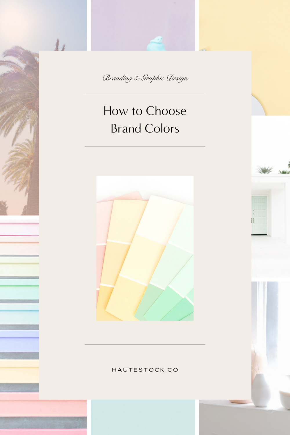 Stuck on creating a color palette for your brand?  In this post we’ll show you three easy steps to choosing your color palette in minutes.   So you can stop procrastinating and start creating branded graphics to grow your business!