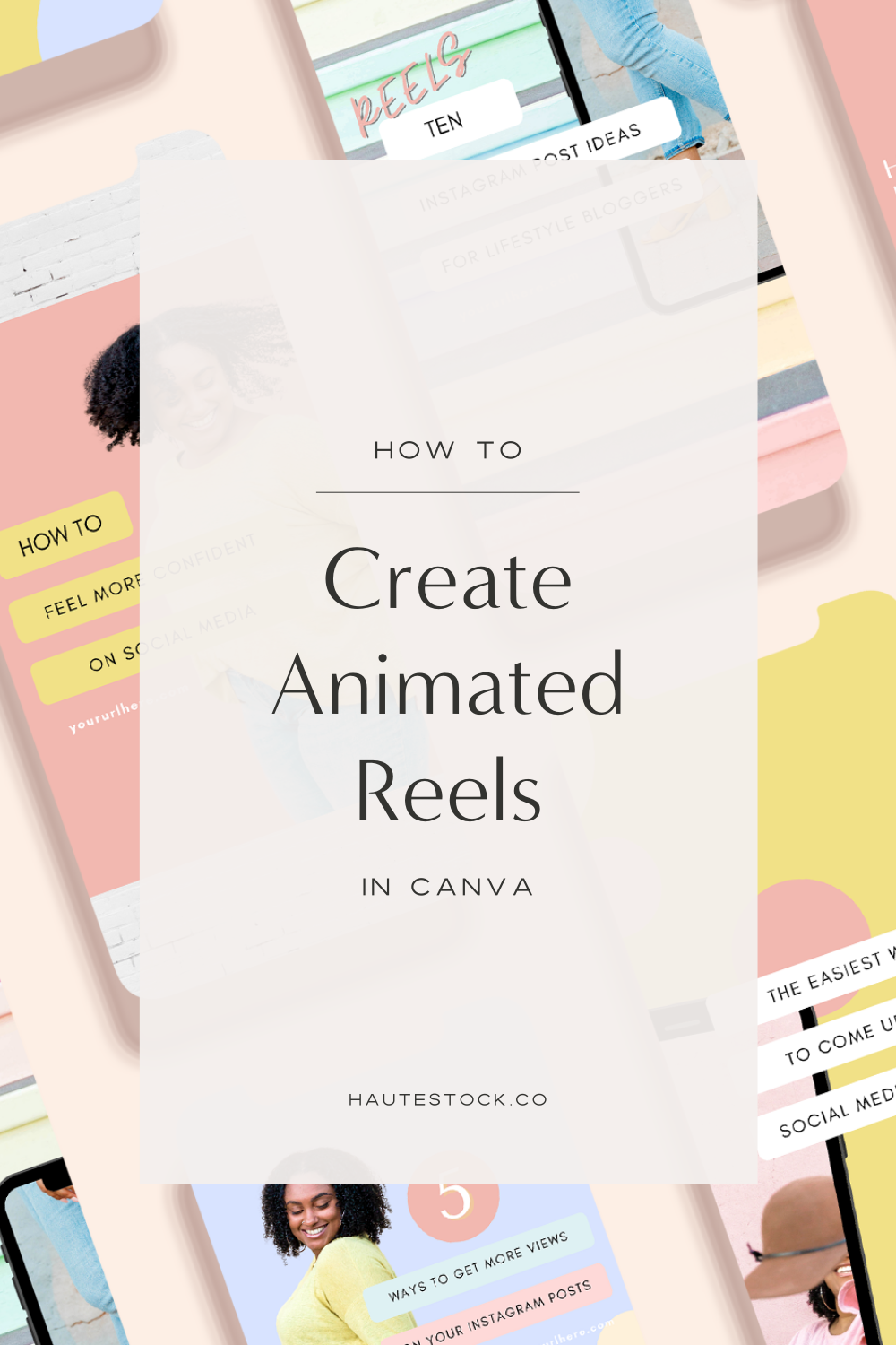 Learn how to create animated Instagram Reels in minutes using Canva. In this tutorial from Haute Stock you'll get the easy tips for creating educational Reels in Canva that are animated so that you don't have to always show your face on camera even …