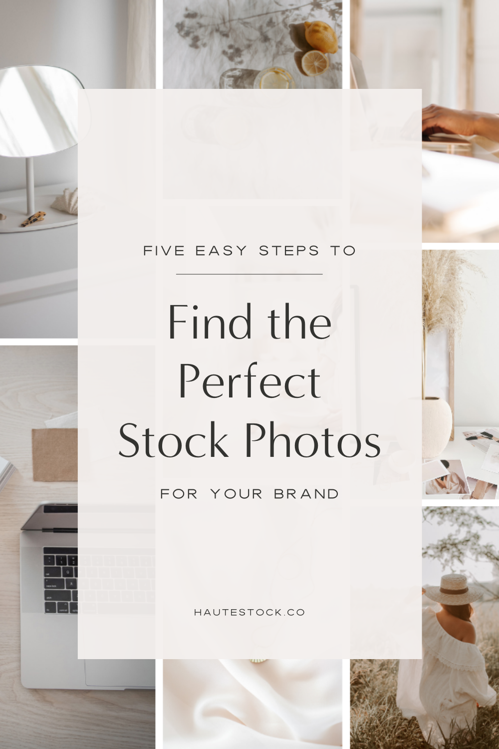 Finding the perfect stock photos for your brand doesn't have to be difficult or time consuming! Click to find out the five easy steps you need to find the perfect images for your website, social media, or online business marketing without the stress…