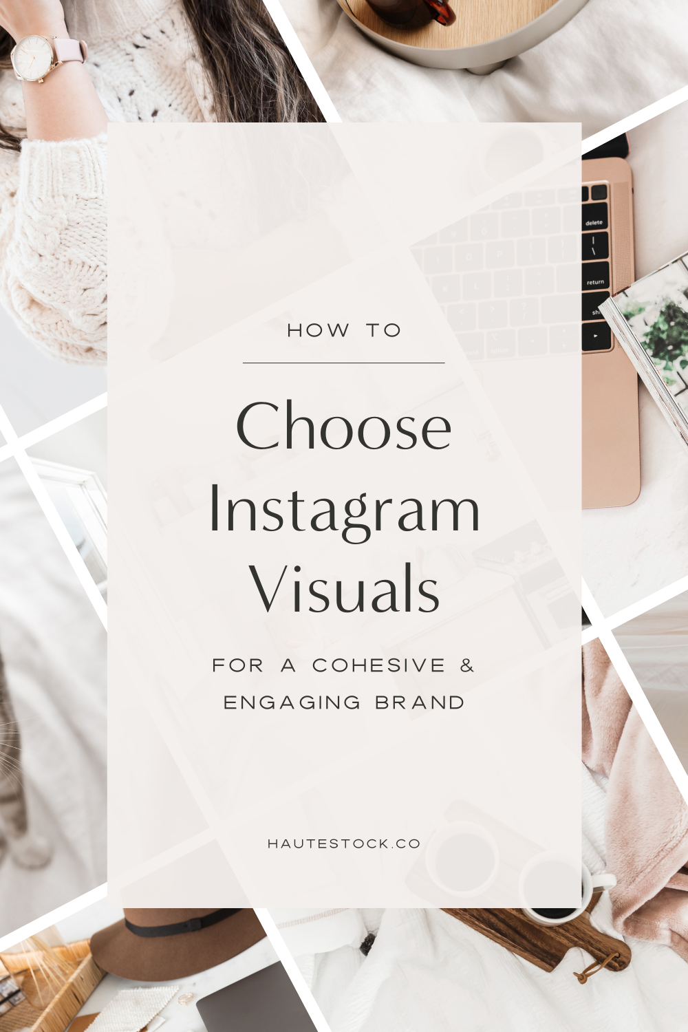 Find out Haute Stock's three visual strategies to selecting images for your brand for instagram. Never stress again with these easy tips!
