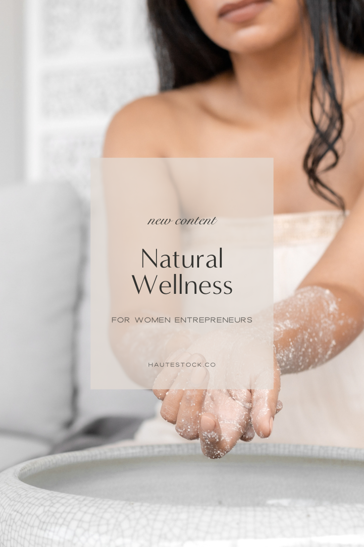 Natural Wellness &amp; Beauty Stock Images