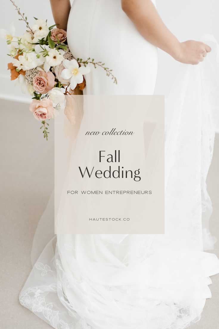 Fall wedding styled stock photography with an autumn inspired color palette with the same light & airy feel.