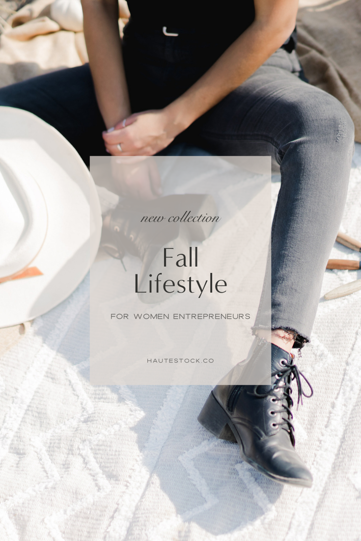 Fall lifestyle stock photography featuring fashion images.