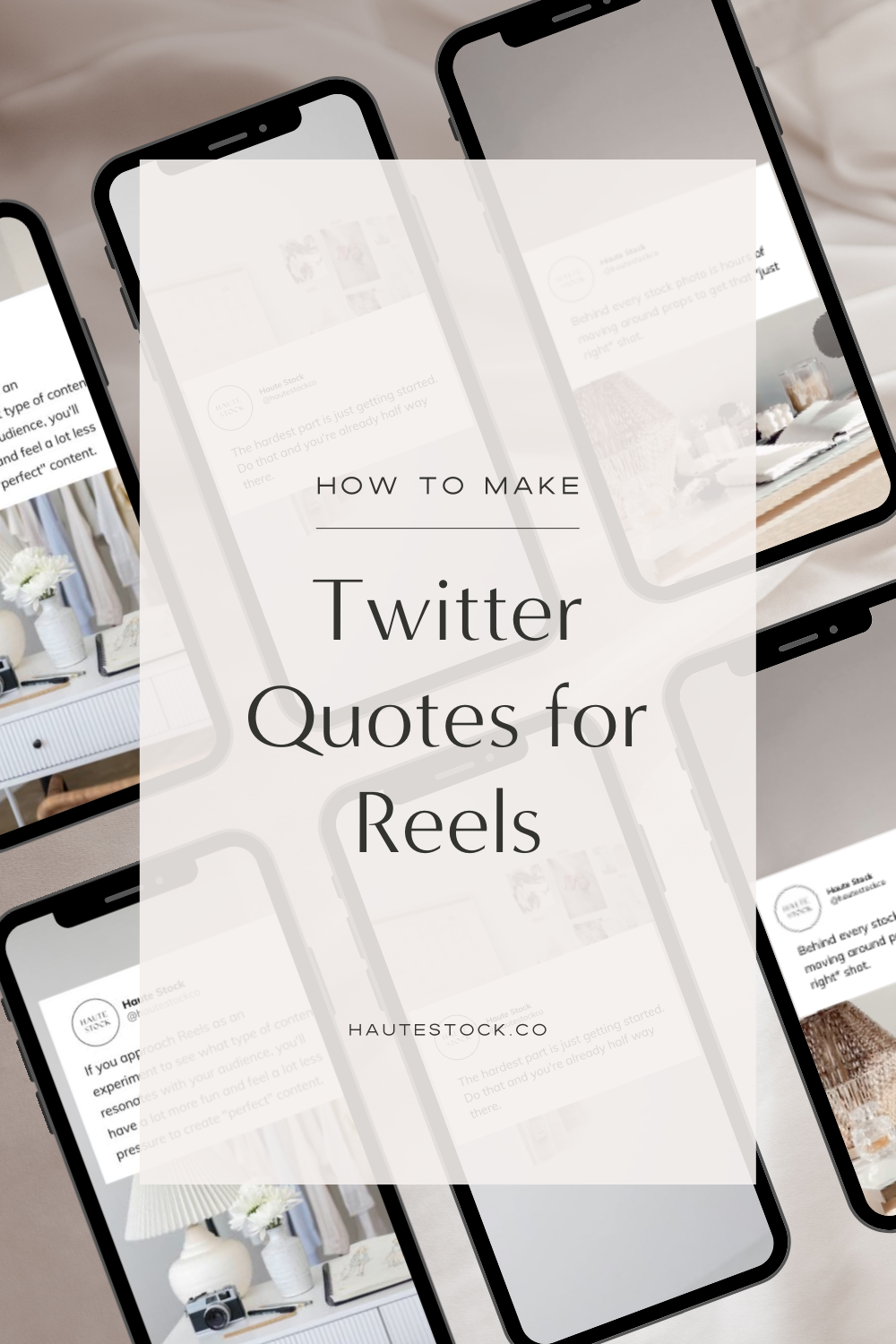 How to Make Twitter Quotes for Reels in Canva - Haute Stock Blog