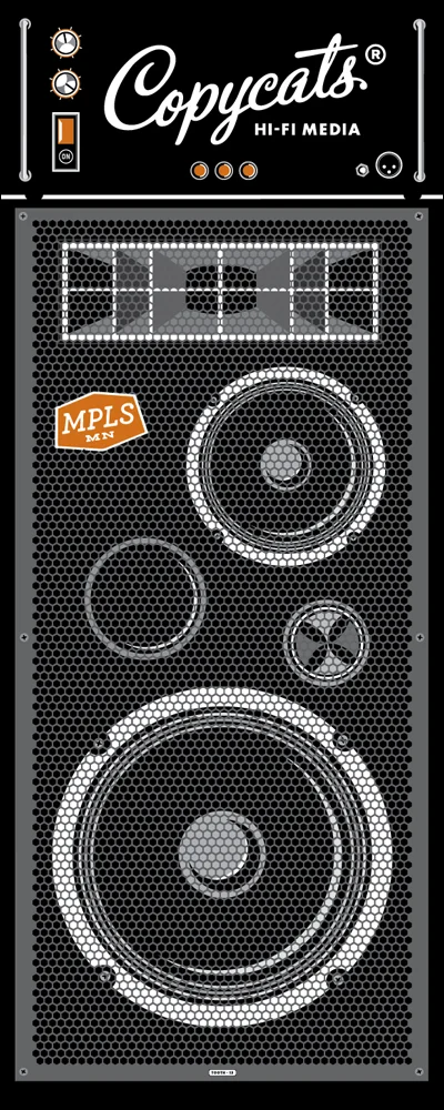 7 foot trade show banner for SXSW
