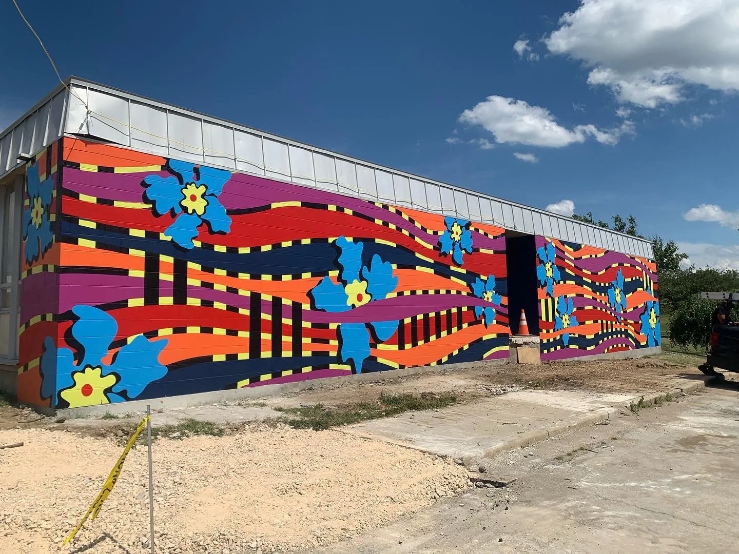 Rosewood Arts Center - Design and Paint