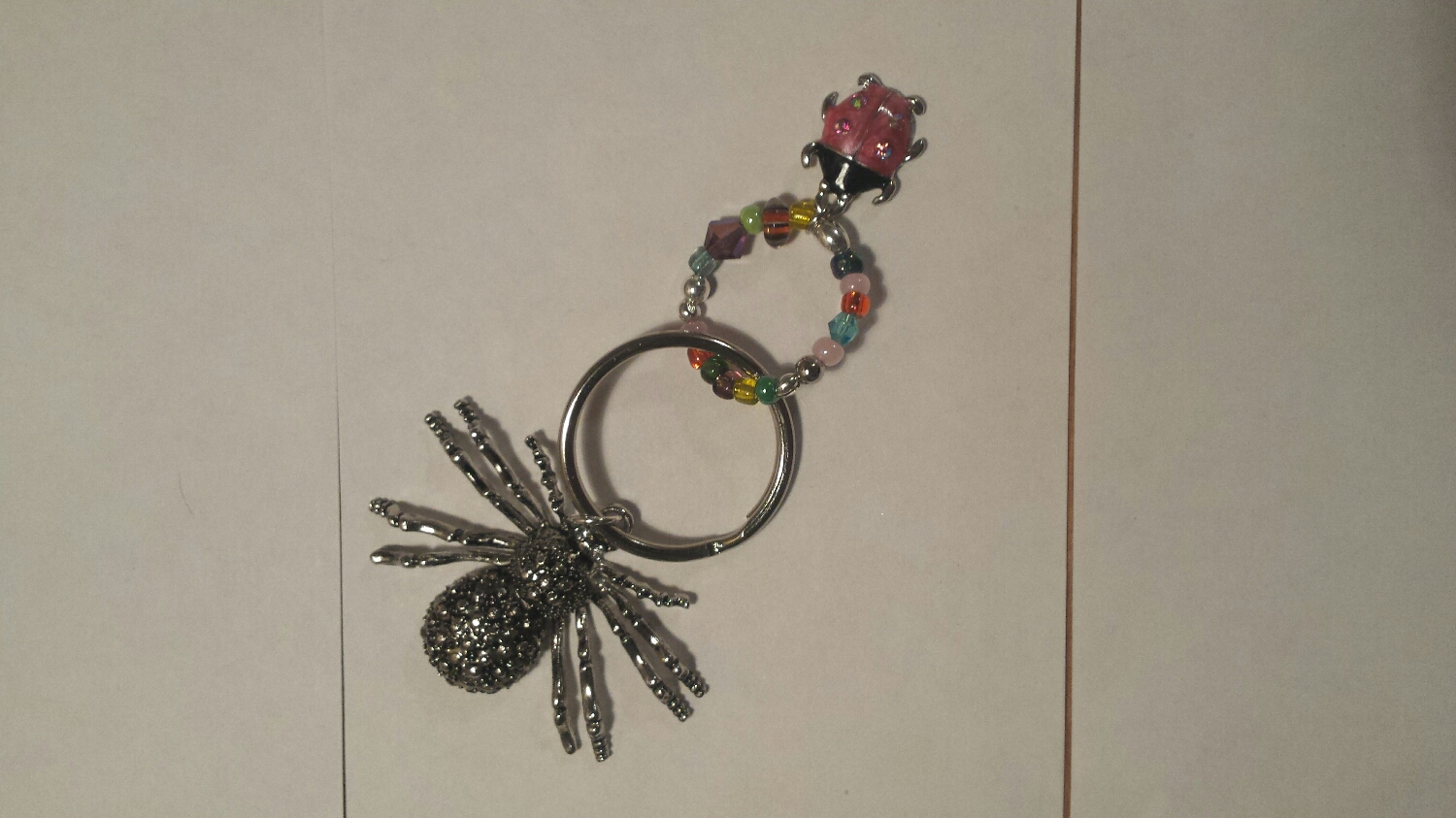 Funky Spider Keychain