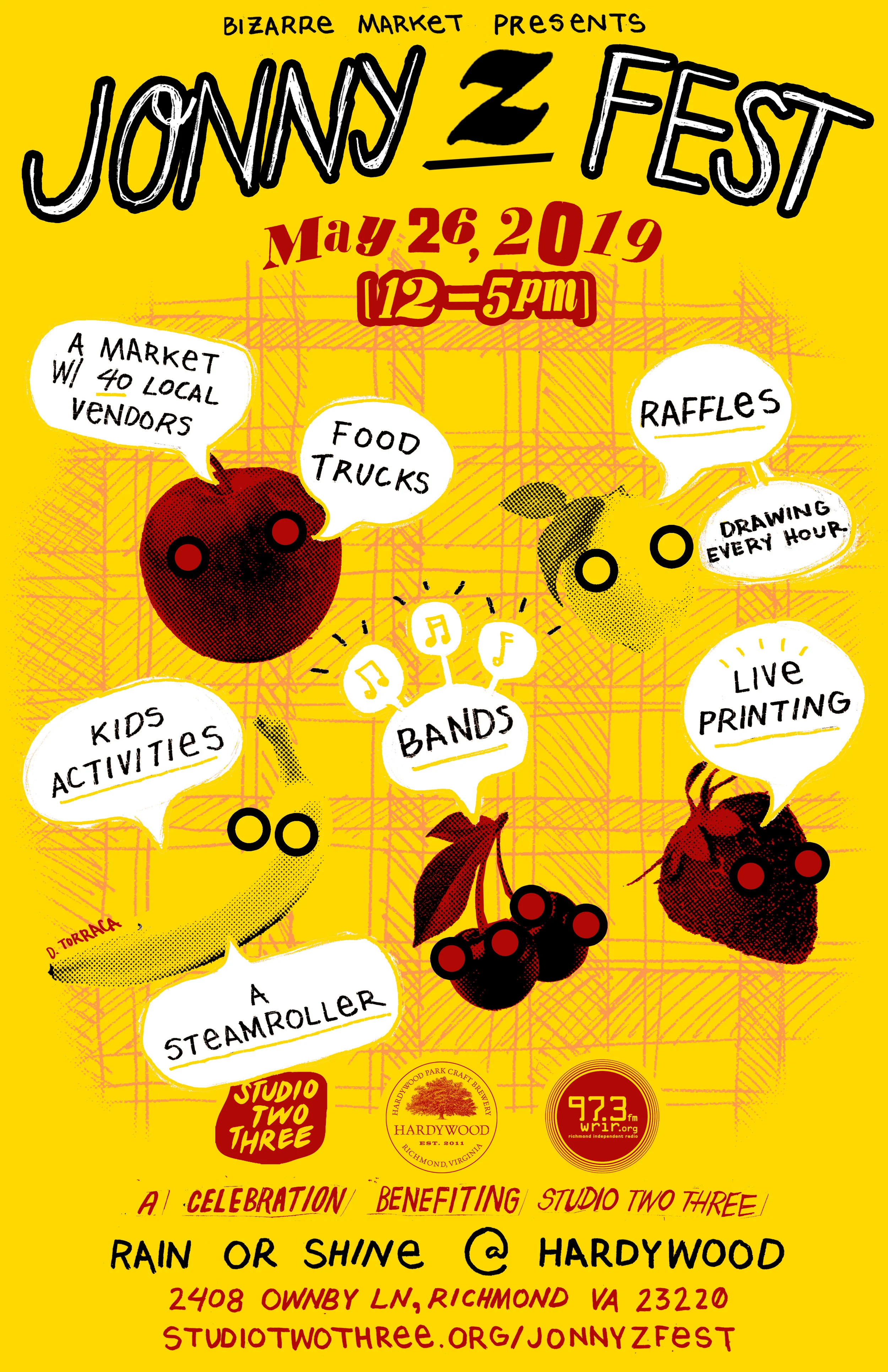 Jonny Z Fest 03.20.2019 Role: Poster Design 11”x17”