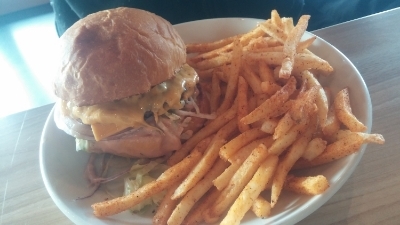  The Burger which I wasn't allowed to steal a bight from... mean cousin
