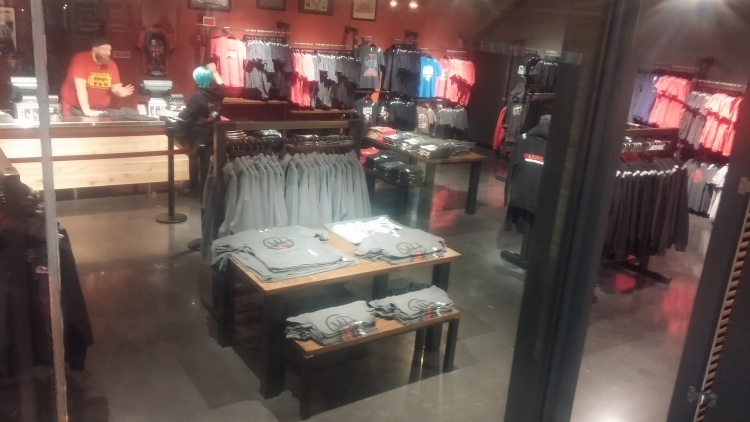 A nice view of the Gift Shop