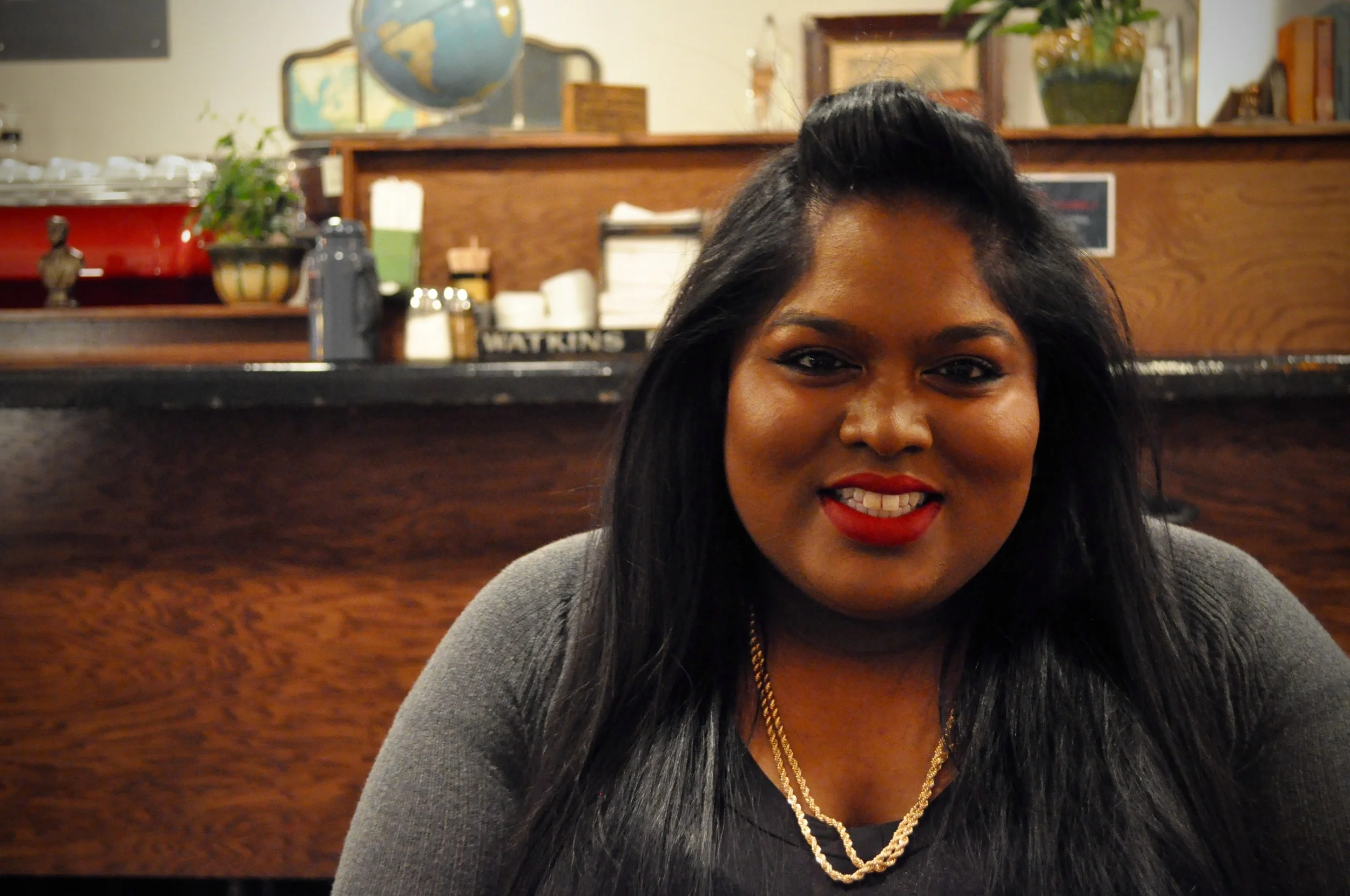AMANDA KHAN, OF COOKING WITH MISS KHAN