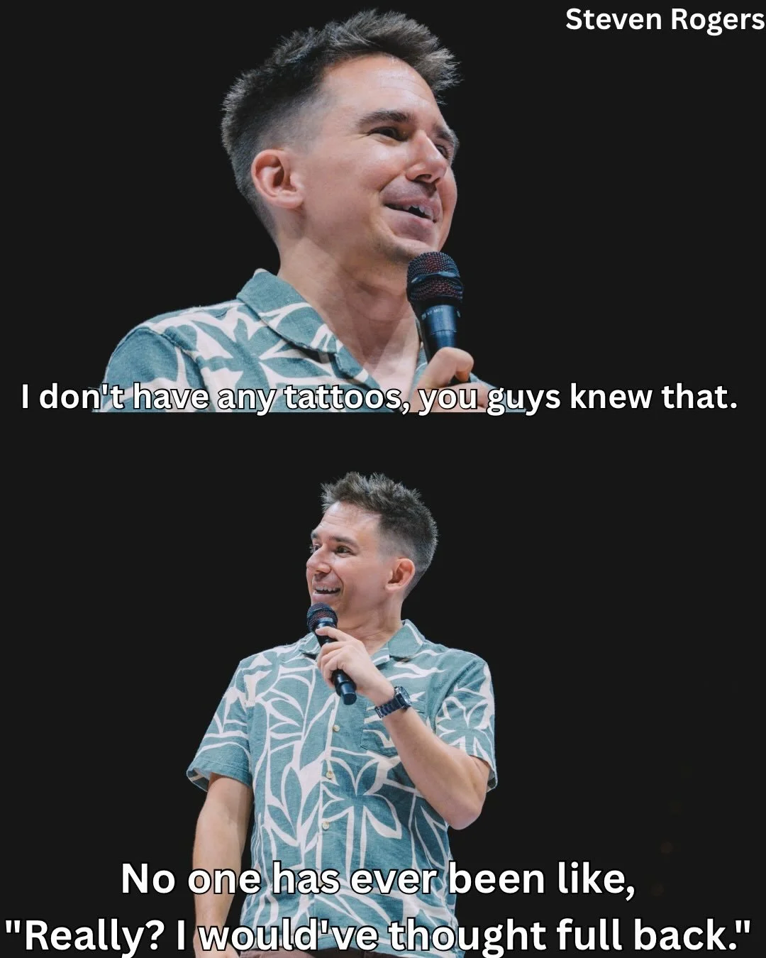 Should I get a tattoo?

Come tell me live!
Dec 7-9 | Key West, FL
Dec 14 | Fort Wayne, IN
Dec 26-27 | Syracuse, NY
Jan 9-10 | Bristol, TN
Jan 17 | Rochester, NY
Jan 22 | Dayton, KY
Jan 23-24 | Indianapolis, IN
Feb 12-15 | Chattanooga, TN
Feb 20-21 | 