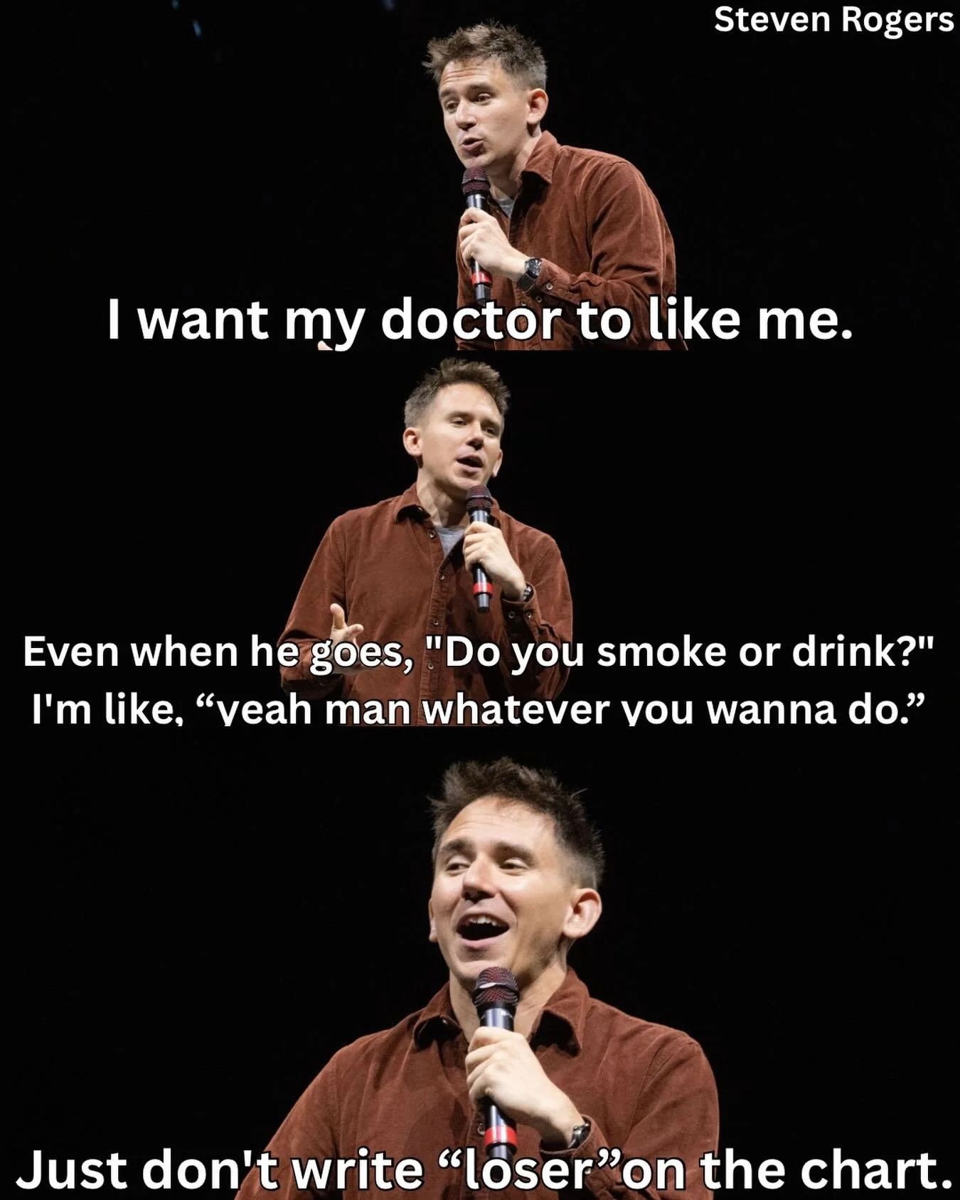 He said he wants to hangout again! 👨&zwj;⚕️ 
📸 @thehomelesspimp 
Come see me be silly live! Tickets in bio.

Jan 17 | Rochester, NY
Jan 22 | Cincinnati, OH
Jan 23-24 | Indianapolis, IN
Jan 25 | Appleton, WI
Feb 12-15 | Chattanooga, TN
Feb 20-21 | F