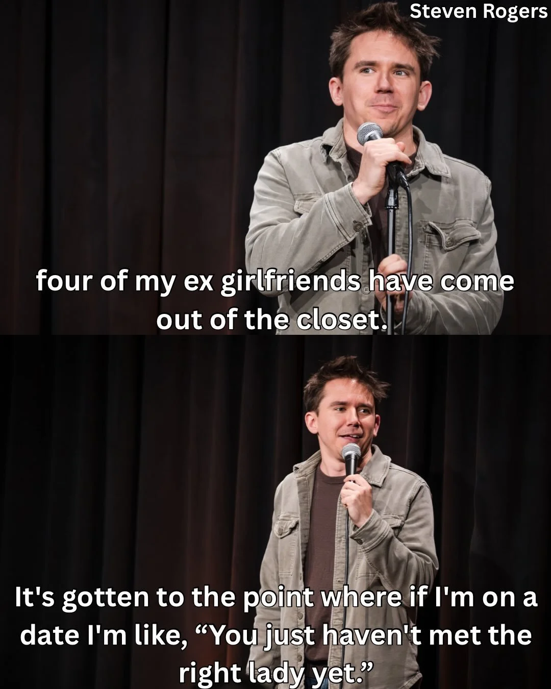 Am I an ally or just training wheels?
@kevinwilsonnyc 📸
#comedian #silly #standupcomedy #stevenrogers