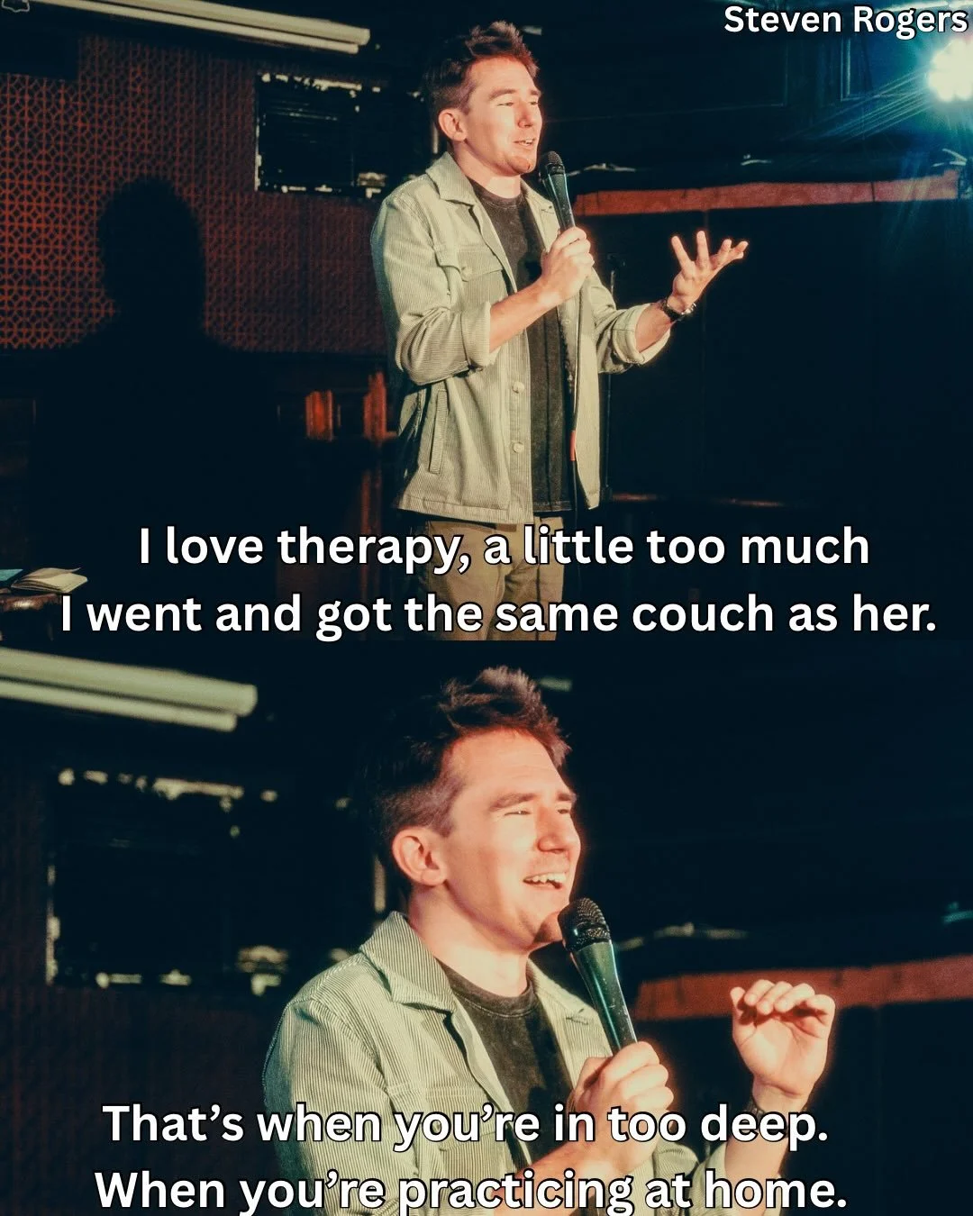 Have a seat. 🛋️ 
#comedy #jokes #therapy #anxiety #standupcomedy