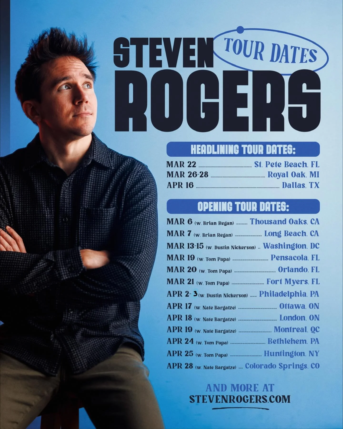 Woahhhh look at all these shows! Hope to see you at them. We can laugh and talk about how ELO rules. Anyways get your tickets now! Link in bio. Love you.

📸 @johnandhiscamera